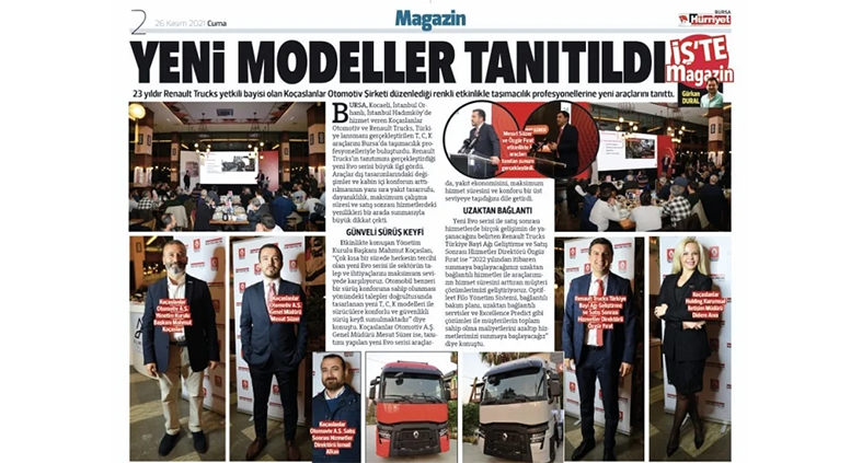 Renault Trucks Yeni Model